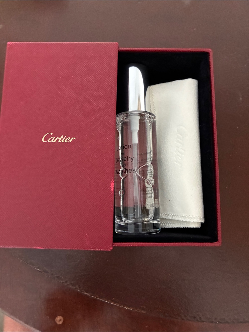 Cartier jewelry/watches lotion spray